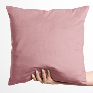 Sametový povlak na polštář Velvet Premium SVP-033 Starorůžový - Biante.cz