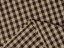 Bavlněná látka Olivia OL-019 Hnědo-béžová kostka malá - šířka 150 cm - detail 3 - Biante.cz