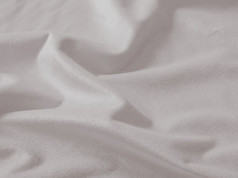 Sametová látka Velvet Premium SVP-018 Světle šedá - šířka 280 cm - detail 3 - Biante.cz Sametová látka Velvet Premium SVP-018 Světle šedá - šířka 280 cm - detail 3 - Biante.cz