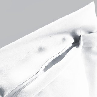 Dekoračná obliečka na vankúš s lemom Rongo RG-045 Biela - detail 1 - Biante.sk Dekoračná obliečka na vankúš s lemom Rongo RG-045 Biela - detail 1 - Biante.sk
