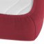 Jersey napínací prostěradlo JR-010 Vínové - detail 1 - Biante.cz