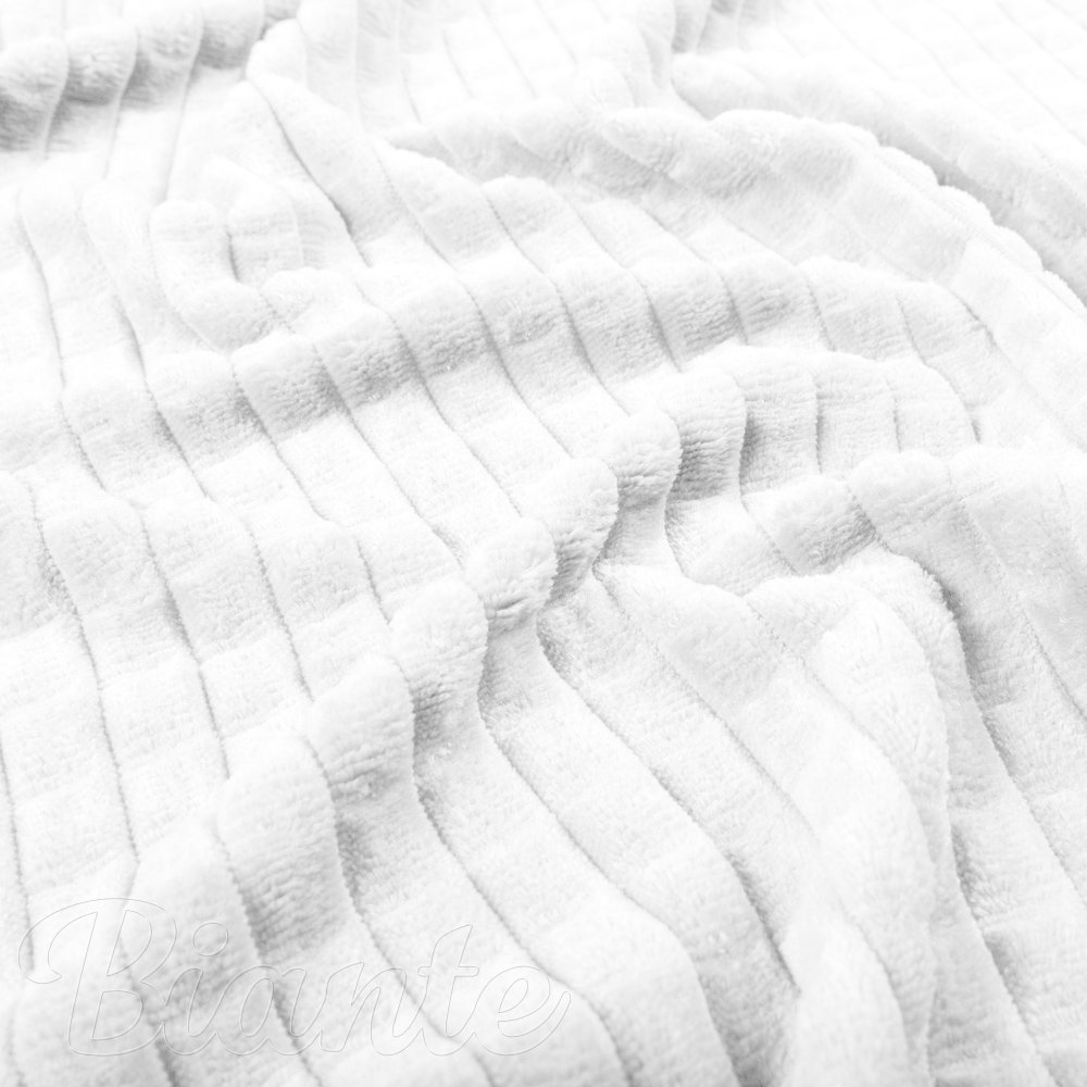 Látka Minky kostky MKK-007 Bílá - šířka 165 cm - detail 4 - Biante.cz