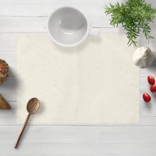 Teflonové prostírání na stůl TF-026 Pnoucí lístky - smetanové - Biante.cz Teflonové prostírání na stůl TF-026 Pnoucí lístky - smetanové - Biante.cz