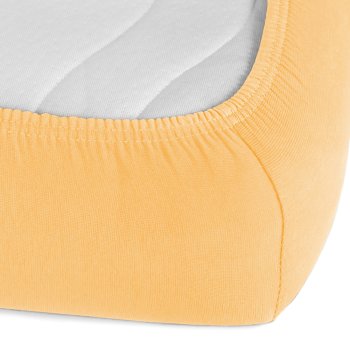 Jersey napínacie prestieradlo JR-004 Marhuľové - detail 1 - Biante.sk