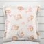 Dětský bavlněný povlak na polštář s lemem Sandra SA-527 Růžové mořské panny s delfíny a velrybami na bílém - Biante.cz