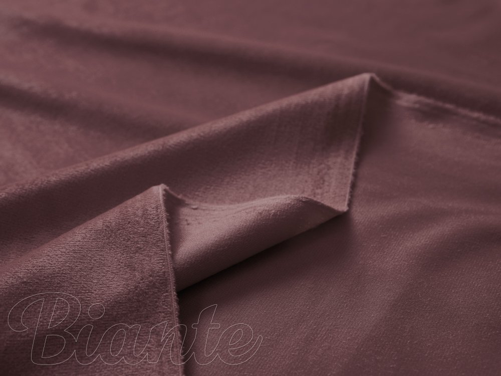Sametová látka Velvet Premium SVP-019 Hnědofialová - šířka 280 cm - detail 5 - Biante.cz Sametová látka Velvet Premium SVP-019 Hnědofialová - šířka 280 cm - detail 5 - Biante.cz
