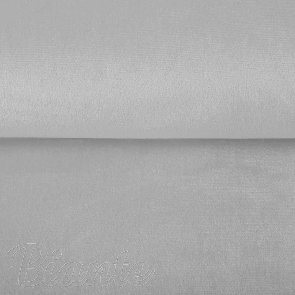 Zamatová látka Velvet Prémium SVP-027 Svetlo sivá - šírka 145 cm a 280 cm - detail 2 - Biante.sk