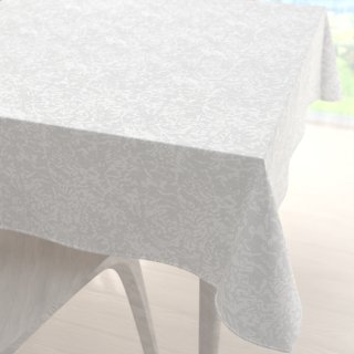 Velký teflonový čtvercový ubrus TF-032 Venezia bílý - Biante.cz