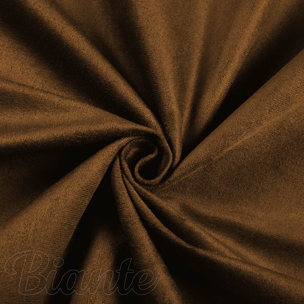 Potahová látka/imitace broušené kůže Alcantara ALC-017 Hnědá rezavá - šířka 145 cm - Biante.cz