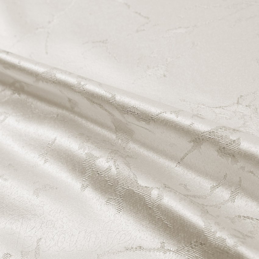 Dekorační látka Parma PM-116 Stříbrný mramor na krémovém - šířka 150 cm - detail 2 - Biante.cz