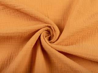Mušelín dvojitá gázovina MSN-001 Horčicovo oranžová - metráž šírka 140 cm - Biante.sk Mušelín dvojitá gázovina MSN-001 Horčicovo oranžová - metráž šírka 140 cm - Biante.sk