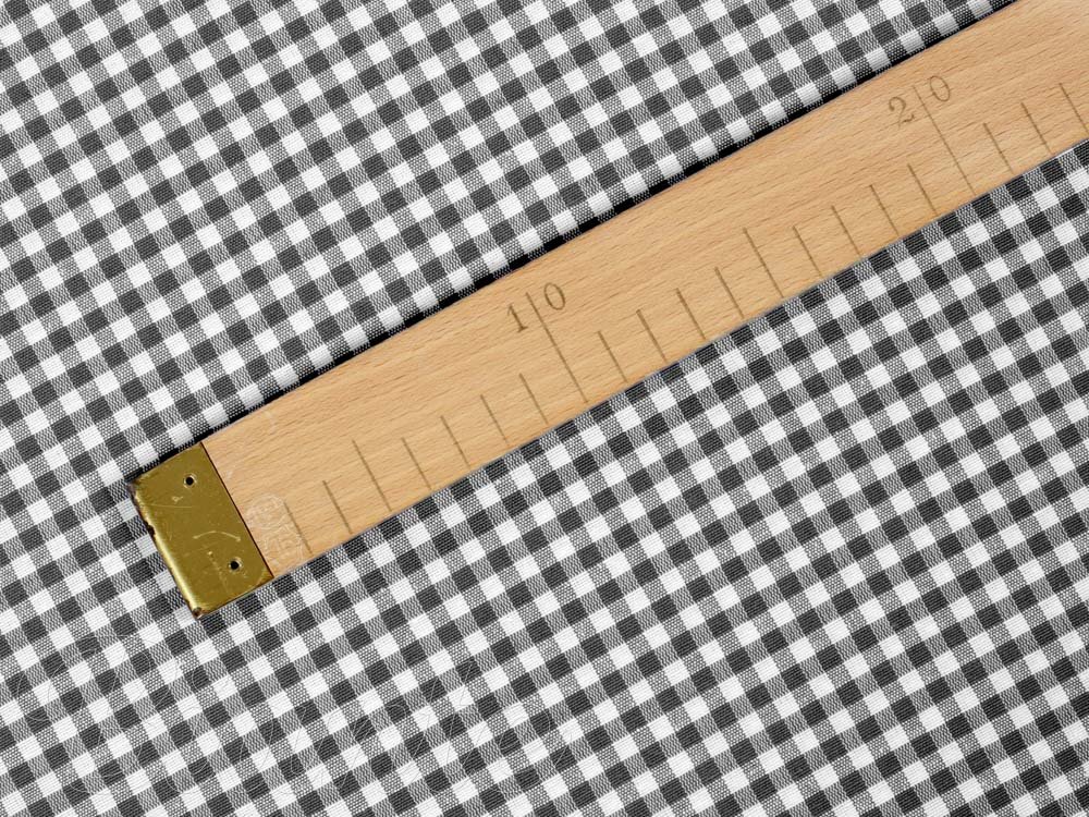 Dekorační látka Rebeka RE-012 Šedo-bílá kostka malá - šířka 140 cm - detail 4 - Biante.cz Dekorační látka Rebeka RE-012 Šedo-bílá kostka malá - šířka 140 cm - detail 4 - Biante.cz