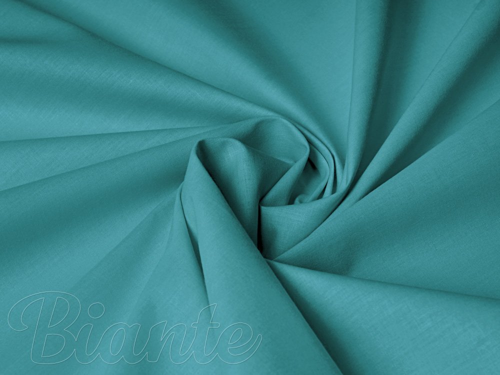 Bavlněná látka/plátno Moni MO-052 Pastelově tyrkysová - šířka 160 cm - Biante.cz