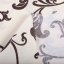 Bavlněná látka/plátno Sandra SA-231 Hnědé ornamenty na krémovém - šířka 160 cm - detail 4 - Biante.cz