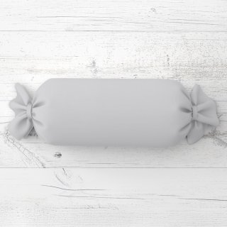 Vankúš valec bonbon Rongo RG-016 Svetlo sivý - Biante.sk