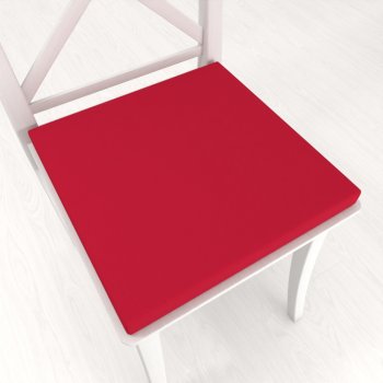 Čtvercový podsedák Rongo RG-060 Červený - 38x38x3 cm - Biante.cz Čtvercový podsedák Rongo RG-060 Červený - 38x38x3 cm - Biante.cz