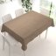 Velký sametový obdélníkový ubrus Velvet Premium SVP-034 Kávově hnědý - detail 1 - Biante.cz