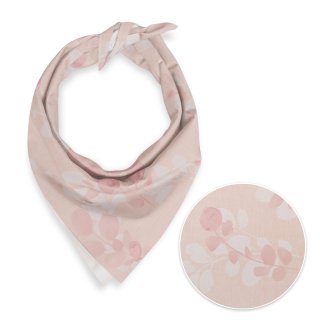 Bavlnená šatka Sandra SA-682 Eukalyptové listy na pastelovo ružovom - Biante.sk Bavlnená šatka Sandra SA-682 Eukalyptové listy na pastelovo ružovom - Biante.sk