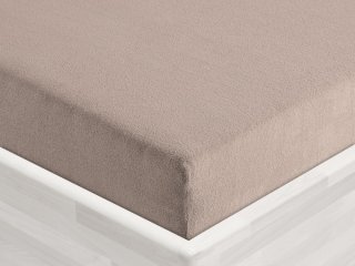 Froté napínacie prestieradlo FR-027 Sivohnedé - Biante.sk Froté napínacie prestieradlo FR-027 Sivohnedé - Biante.sk