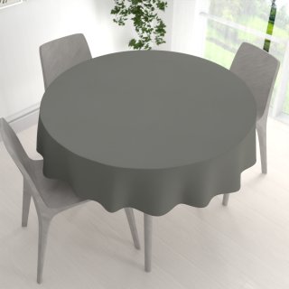 Teflónový okrúhly obrus - Paris TF-124 Tmavo sivý - detail 1 - Biante.sk Teflónový okrúhly obrus - Paris TF-124 Tmavo sivý - detail 1 - Biante.sk