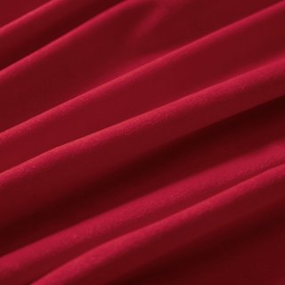 Sametový závěs Velvet Premium SVP-049 Jahodově červený - šířka 135 cm