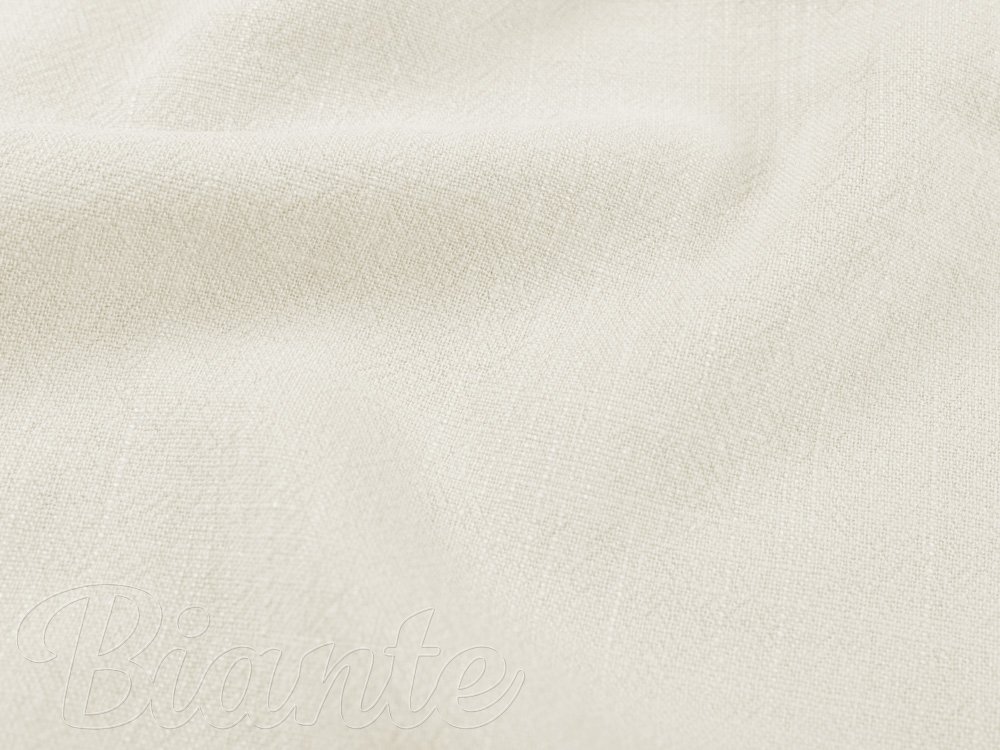 Len praný - LEN-018 Krémově bílý - metráž šířka 140 cm - detail 1 - Biante.cz