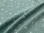 Mušelín dvojitá gázovina MSN-053 Noční obloha na pastelově modrozeleném - metráž šířka 155 cm - detail 7 - Biante.cz