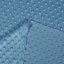 Dětská látka Minky 3D puntíky MKP-044 Kovově modrá - šířka 150 cm - detail 3 - Biante.cz