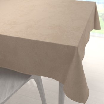 Velký sametový čtvercový ubrus Velvet Premium SVP-042 Béžovohnědý - Biante.cz Velký sametový čtvercový ubrus Velvet Premium SVP-042 Béžovohnědý - Biante.cz