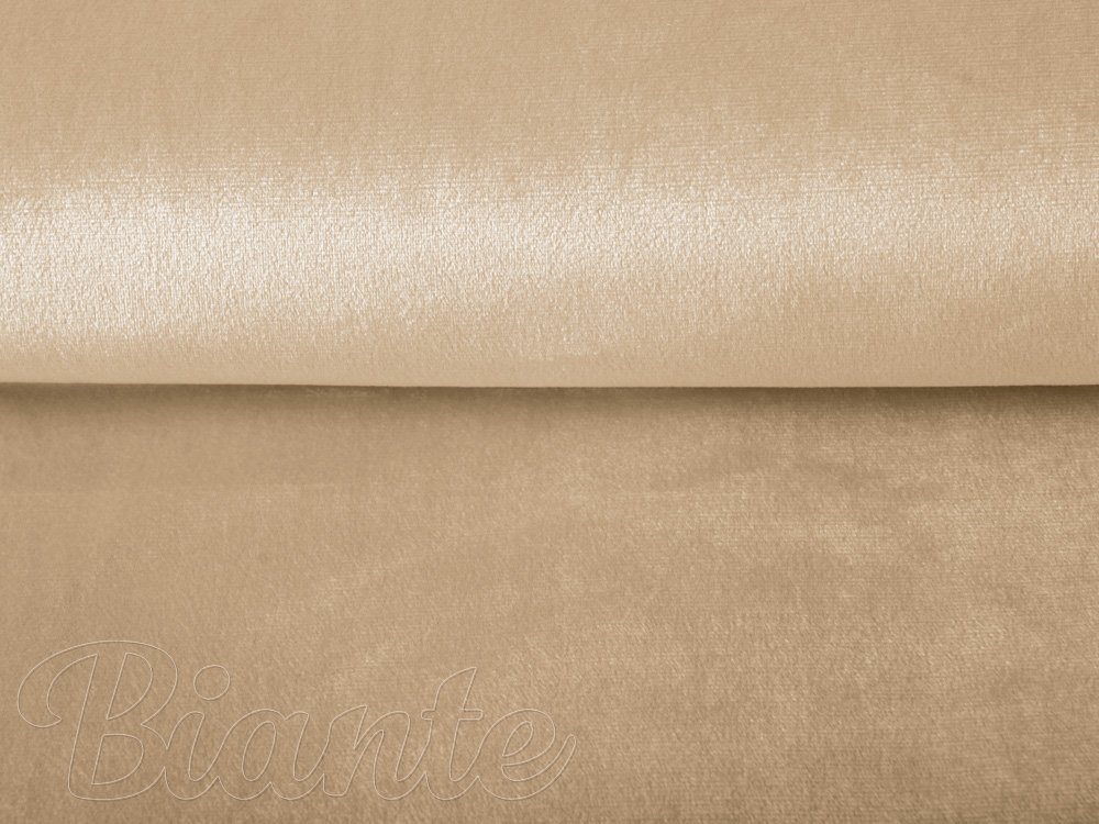 Sametová látka Velvet Premium SVP-006 Pískově béžová - šířka 280 cm - detail 2 - Biante.cz Sametová látka Velvet Premium SVP-006 Pískově béžová - šířka 280 cm - detail 2 - Biante.cz
