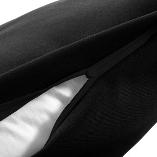 Dekorační povlak na polštář Rongo RG-014 Černý - detail 1 - Biante.cz Dekorační povlak na polštář Rongo RG-014 Černý - detail 1 - Biante.cz