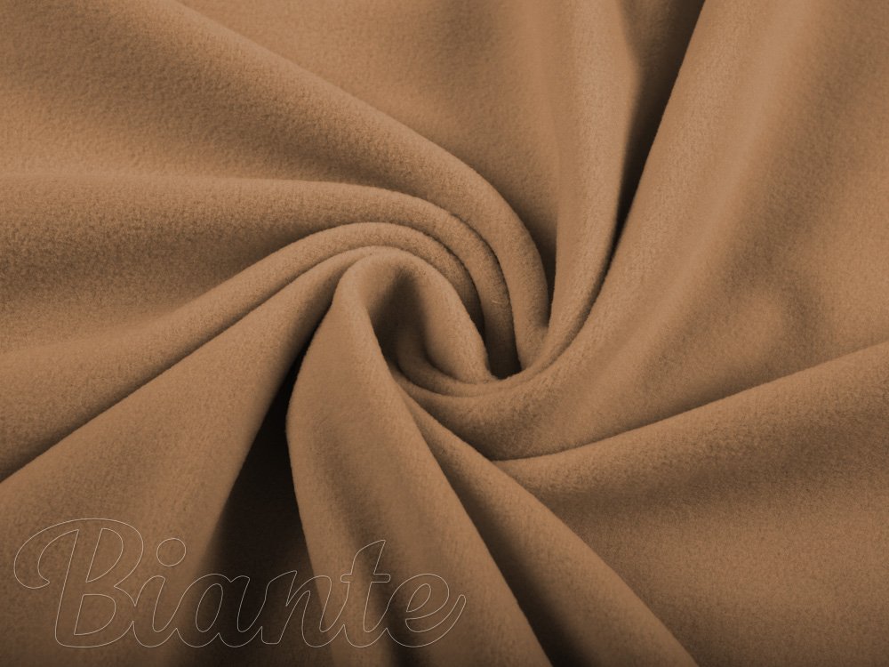 Polar fleece antipilling PF-015 Hnědý Camel – metráž š. 150 cm - Biante.cz Polar fleece antipilling PF-015 Hnědý Camel – metráž š. 150 cm - Biante.cz