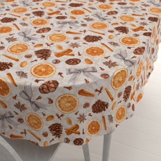 Dekoračný oválny obrus Leona LN-171 Vôňa jesene - Biante.sk Dekoračný oválny obrus Leona LN-171 Vôňa jesene - Biante.sk