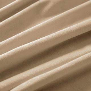 Zamatová látka Velvet Prémium SVP-006 Pieskovo béžová - šírka 280 cm - detail 4 - Biante.sk