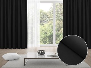 Zatemňovací závěs Blackout BKS-410 Černý - šířka 140 cm - Biante.cz Zatemňovací závěs Blackout BKS-410 Černý - šířka 140 cm - Biante.cz
