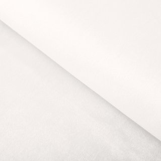 Sametová látka Velvet Premium SVP-024 Krémově bílá - šířka 145 cm - Biante.cz