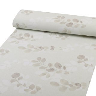 Bavlněná látka/plátno Sandra SA-681 Eukalyptové listy na světlém pastelově zeleném - šířka 145 cm - detail 1 - Biante.cz Bavlněná látka/plátno Sandra SA-681 Eukalyptové listy na světlém pastelově zeleném - šířka 145 cm - detail 1 - Biante.cz