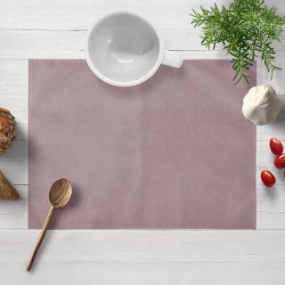 Sametové prostírání na stůl Velvet Premium SVP-002 Starorůžové - Biante.cz