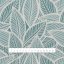 Dekorační látka Leona LN-166 Bílé listy na modrozeleném - šířka 140 cm a 280 cm - detail 4 - Biante.cz