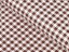 Bavlněná látka/plátno Sandra SA-059 Hnědo-bílé kostičky - šířka 145 cm - detail 1 - Biante.cz