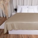 Sametový přehoz na postel Velvet Premium SVP-042 Béžovohnědý - Biante.cz