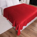 Sametový přehoz na postel Velvet Premium SVP-051 Sytě červený - detail 1 - Biante.cz