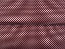 Bavlněná látka/plátno Sandra SA-339 Bílé puntíky na tmavě červeném - šířka 140 cm - detail 2 - Biante.cz