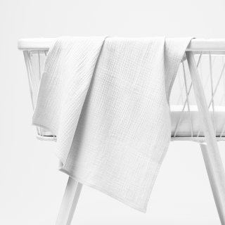 Mušelínová plienka/dečka Nature MSN-079 Snehovo biela - Biante.sk