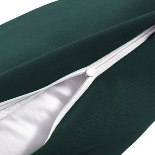 Dekorační povlak na polštář Rongo RG-099 Tmavý lahvově zelený - detail 1 - Biante.cz