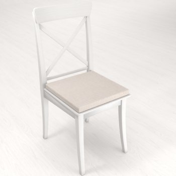 Čtvercový podsedák BKW-205 Režný žíhaný - 38x38x3 cm - detail 1 - Biante.cz Čtvercový podsedák BKW-205 Režný žíhaný - 38x38x3 cm - detail 1 - Biante.cz