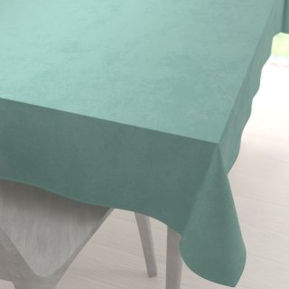 Veľký zamatový obdĺžnikový obrus Velvet Premium SVP-048 Pastelová ľadovo zelená - Biante.sk