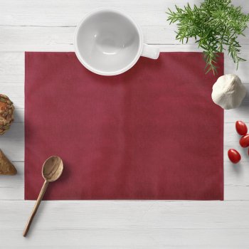Sametové prostírání na stůl Velvet Premium SVP-050 Vínově červené - Biante.cz