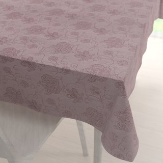 Teflonový obdélníkový ubrus TF-077 Květované ornamenty na starorůžovém - Biante.cz Teflonový obdélníkový ubrus TF-077 Květované ornamenty na starorůžovém - Biante.cz