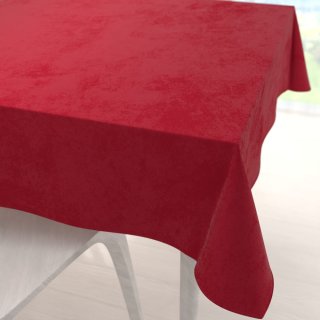 Sametový čtvercový ubrus Velvet Premium SVP-038 Sytě červený - Biante.cz
